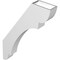 Ekena Millwork 4-in. W x 22-in. D x 34-in. H Olympic Architectural Grade PVC Knee Brace BRCP04X22X34OLY - alternate 5